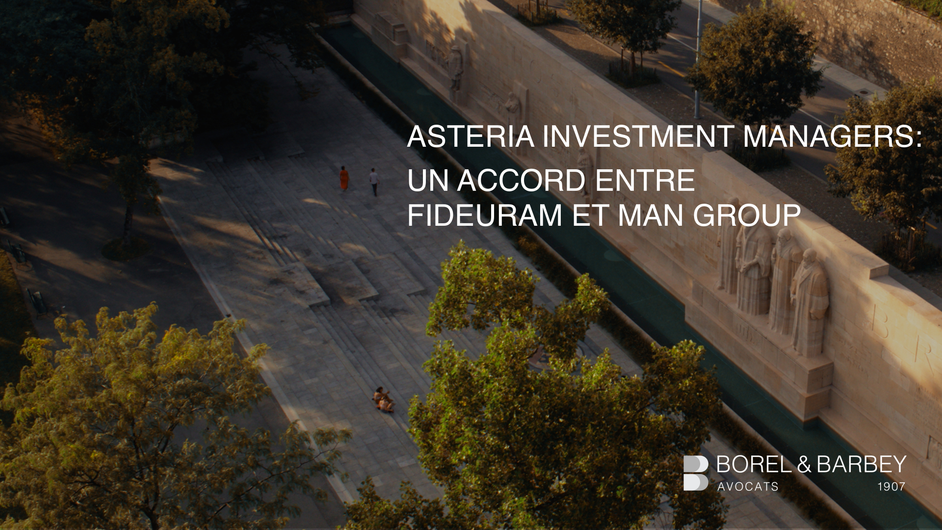 Fideuram Intesa Sanpaolo Private Banking cède une participation majoritaire dans Asteria Investment Managers à Man Group